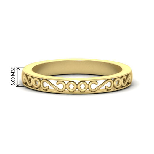 Filigree Design Band