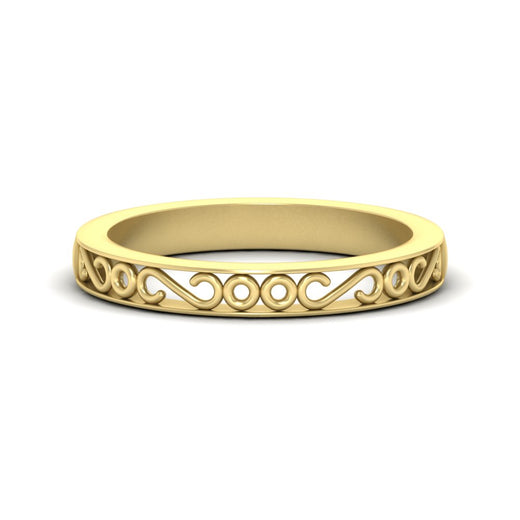 Filigree Design Band