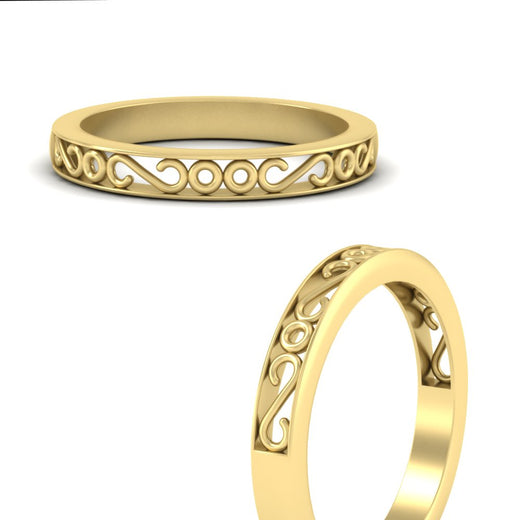 Filigree Design Band