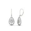 Load image into Gallery viewer, filigree-diamond-openwork-teardrop-earrings-in-white-gold-FD-EAR11369-NL-WG