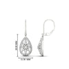 Load image into Gallery viewer, filigree-diamond-openwork-teardrop-earrings-in-white-gold-FD-EAR11369ANGLE2-NL-WG-HW