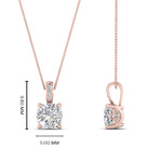 Load image into Gallery viewer, filigree-pendant-prong-cushion-diamond-0.50-carat-in-FDPD10681CU-0.50CTANGLE2-NL-RG