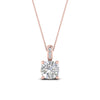 Load image into Gallery viewer, filigree-pendant-prong-cushion-diamond-0.75-carat-in-FDPD10681CU-0.75CTANGLE2-NL-RG