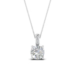 Load image into Gallery viewer, filigree-pendant-prong-cushion-diamond-0.75-carat-in-FDPD10681CU-0.75CTANGLE2-NL-WG