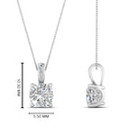 Load image into Gallery viewer, filigree-pendant-prong-cushion-diamond-0.75-carat-in-FDPD10681CU-0.75CTANGLE2-NL-WG