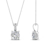 Load image into Gallery viewer, filigree-pendant-prong-cushion-diamond-0.75-carat-in-FDPD10681CU-0.75CTANGLE2-NL-WG