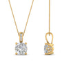 Load image into Gallery viewer, filigree-pendant-prong-cushion-diamond-0.75-carat-in-FDPD10681CU-0.75CTANGLE2-NL-YG