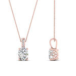 Load image into Gallery viewer, filigree-pendant-prong-oval-shaped-diamond-0.50-carat-in-FDPD10681OV-0.50CTANGLE2-NL-RG
