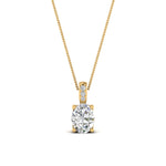Load image into Gallery viewer, filigree-pendant-prong-oval-shaped-diamond-0.50-carat-in-FDPD10681OV-0.50CTANGLE2-NL-YG