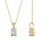 Load image into Gallery viewer, filigree-pendant-prong-oval-shaped-diamond-0.50-carat-in-FDPD10681OV-0.50CTANGLE2-NL-YG