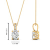 Load image into Gallery viewer, filigree-pendant-prong-oval-shaped-diamond-0.75-carat-in-FDPD10681OV-0.75CTANGLE2-NL-YG