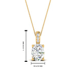 Load image into Gallery viewer, filigree-pendant-prong-oval-shaped-diamond-1-carat-in-FDPD86802OV1.0CTANGLE2-NL-YG