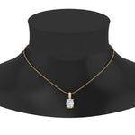 Load image into Gallery viewer, filigree-pendant-prong-oval-shaped-diamond-1-carat-in-FDPD86802OV1.0CTANGLE2-NL-YG