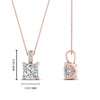 Load image into Gallery viewer, filigree-pendant-prong-princess-cut-diamond-0.50-carat-in-FDPD10681PR-0.50CTANGLE2-NL-RG
