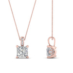 Load image into Gallery viewer, filigree-pendant-prong-princess-cut-diamond-0.50-carat-in-FDPD10681PR-0.50CTANGLE2-NL-RG