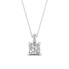 Load image into Gallery viewer, filigree-pendant-prong-princess-cut-diamond-0.50-carat-in-FDPD10681PR-0.50CTANGLE2-NL-WG