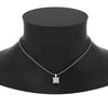 Load image into Gallery viewer, filigree-pendant-prong-princess-cut-diamond-0.50-carat-in-FDPD10681PR-0.50CTANGLE2-NL-WG