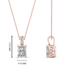 Load image into Gallery viewer, filigree-pendant-prong-radiant-cut-diamond-0.50-carat-in-FDPD10681RA-0.50CTANGLE2-NL-RG