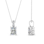 Load image into Gallery viewer, filigree-pendant-prong-radiant-cut-diamond-0.75-carat-in-FDPD10681RA-0.75CTANGLE2-NL-WG