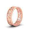 Load image into Gallery viewer, filigree-wedding-band-for-her-in-rose-gold-fdw9301angle2-nl-rg