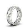 Load image into Gallery viewer, filigree-wedding-band-for-her-in-white-gold-fdw9301angle2-nl-wg