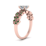 Load image into Gallery viewer, Asscher Cut Filigree Wide Band Engagement Ring