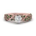 Thumbnail 9 - Cushion Cut Filigree Wide Band Engagement Ring