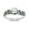Load image into Gallery viewer, Cushion Cut Filigree Wide Band Engagement Ring