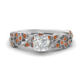 Thumbnail 41 - Cushion Cut Filigree Wide Band Engagement Ring
