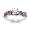 Load image into Gallery viewer, Cushion Cut Filigree Wide Band Engagement Ring
