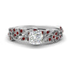 Load image into Gallery viewer, Cushion Cut Filigree Wide Band Engagement Ring