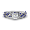 Load image into Gallery viewer, Cushion Cut Filigree Wide Band Engagement Ring