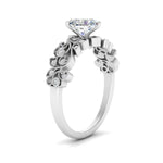 Load image into Gallery viewer, Filigree Wide Band Heart Diamond Ring
