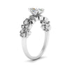 Load image into Gallery viewer, Filigree Wide Band Marquise Diamond Ring