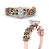 Load image into Gallery viewer, Filigree Wide Band Marquise Diamond Ring