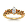 Load image into Gallery viewer, Filigree Wide Band Marquise Diamond Ring