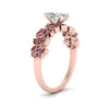 Load image into Gallery viewer, Filigree Wide Band Marquise Diamond Ring