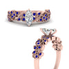 Load image into Gallery viewer, Filigree Wide Band Marquise Diamond Ring