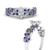 Load image into Gallery viewer, Filigree Wide Band Marquise Diamond Ring