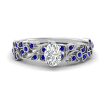 Load image into Gallery viewer, Filigree Wide Band Oval Diamond Ring