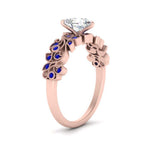Load image into Gallery viewer, Filigree Wide Band Pear Diamond Ring
