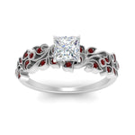 Load image into Gallery viewer, Filigree Wide Band Engagement Ring
