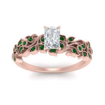 Load image into Gallery viewer, Radiant Cut Filigree Wide Band Engagement Ring