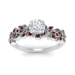 Load image into Gallery viewer, Round Cut Filigree Wide Band Engagement Ring

