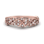 Load image into Gallery viewer, Semi Mount Filigree Wide Band Engagement Ring
