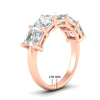 Load image into Gallery viewer, five-stone-asscher-cut-diamond-band-4-ct-in-rose-gold-fdwb8008asangle2-4.00ct-nl-rg-hw.jpg?v=1773807347