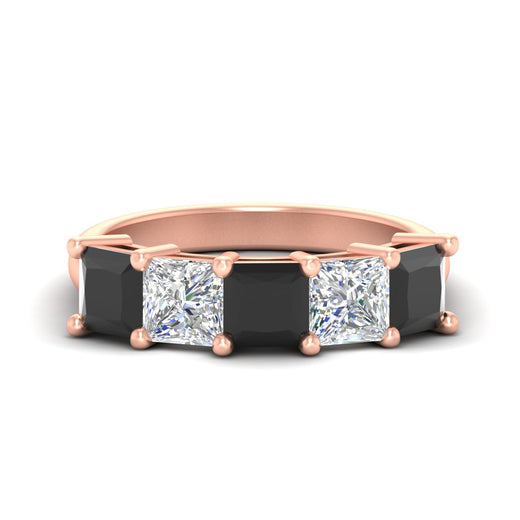 five-stone-black-diamond-ring-princess-cut-4-carat-in-rose-gold-fdwb8008prblacksleep-4.00ct-nl-rg
