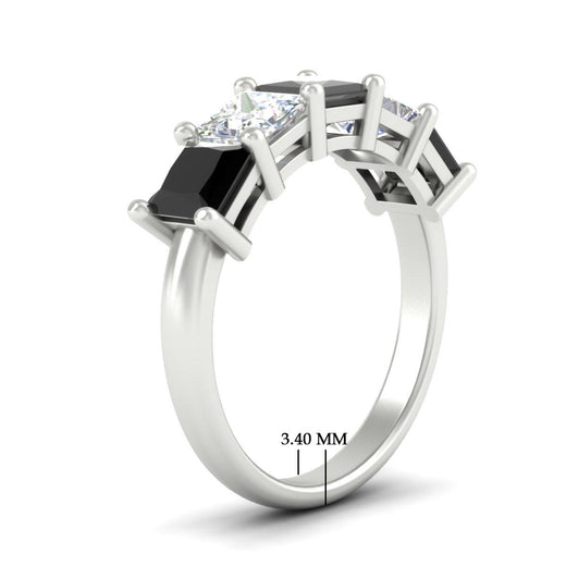 five-stone-black-diamond-ring-princess-cut-4-carat-in-white-gold-fdwb8008prblackangle2-4.00ct-nl-wg-hw