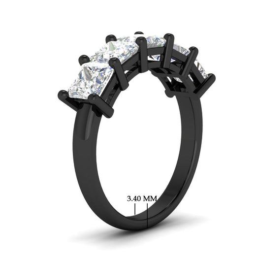 five-stone-diamond-ring-princess-cut-4-carat-in-black-gold-fdwb8008prangle2-4.00ct-nl-bg-hw