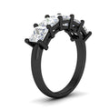 Thumbnail 78 - five-stone-diamond-ring-princess-cut-4-carat-in-black-gold-fdwb8008prangle2-4.00ct-nl-bg